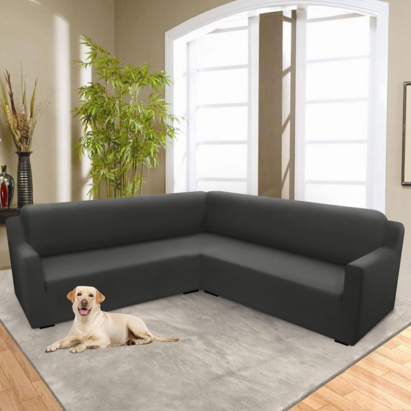 Arfntevss Corner Sectional Couch Covers L Shape Sofa Cover Magic ...