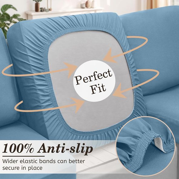 Arfntevss Waterproof Couch Covers for Sectional Sofa L Shape Couch ...