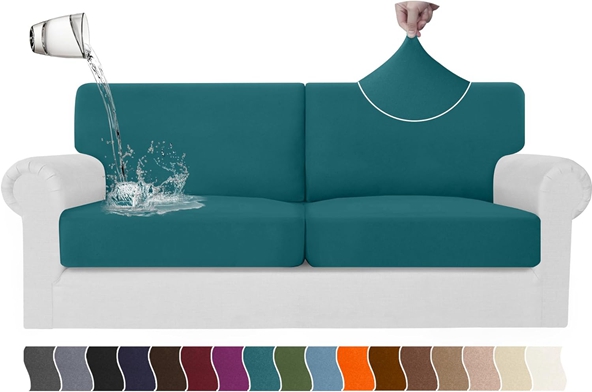 Arfntevss Waterproof Couch Covers for Sectional Sofa L Shape Couch ...